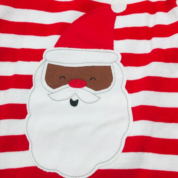 2 Set Pack 4 Piece Just One You Made By Carter's Boy's 4T Dark Santa Pajama New - Picture 6 of 16